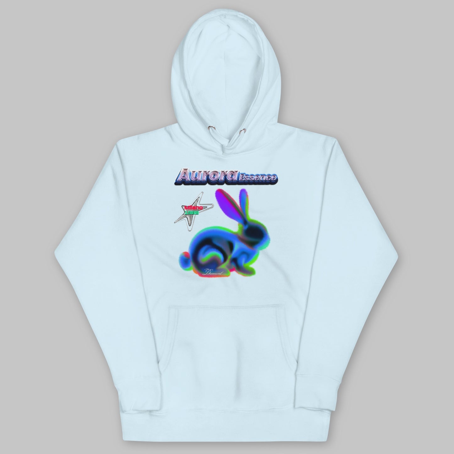 Aurora Essence – Bunny Superstar Hoodie – Unisex