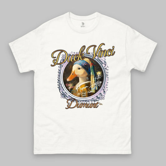 Duck Vinci Classic T-Shirt – Museum Heritage Edition – Unisex