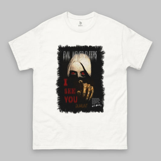 Evil Never Sleeps Classic T-Shirt – Unisex