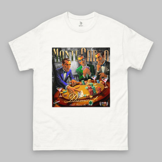 Monte Carlo Classic T-Shirt – Luck Favors the Bold – Unisex