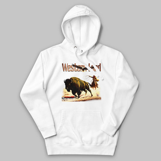 Western Land Hoodie – Unisex
