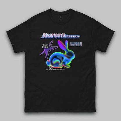 Aurora Essence Classic T-Shirt – Bunny Superstar – Unisex