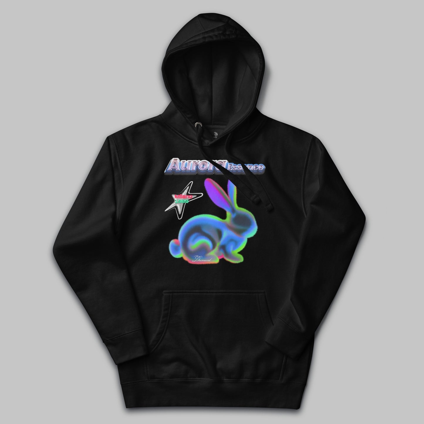 Aurora Essence – Bunny Superstar Hoodie – Unisex