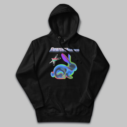 Aurora Essence – Bunny Superstar Hoodie – Unisex