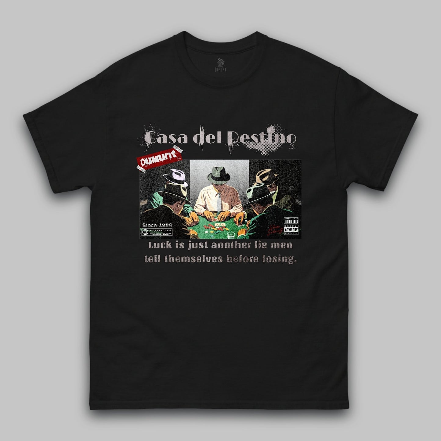 Casa del Destino Classic T-Shirt – Noir Edition – Unisex