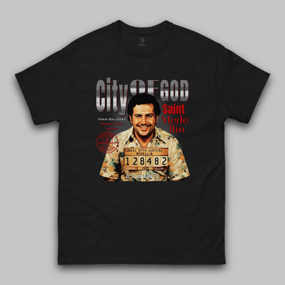 City of God Classic T-Shirt – Saint Medellín – Unisex