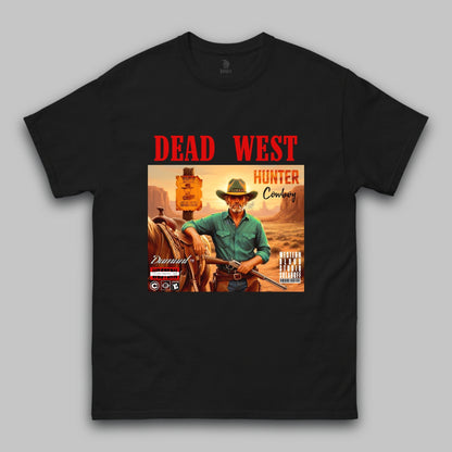 Dead West Classic T-Shirt – Western Blood Edition – Unisex
