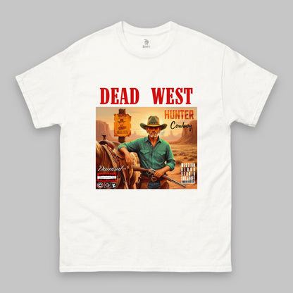 Dead West Classic T-Shirt – Western Blood Edition – Unisex