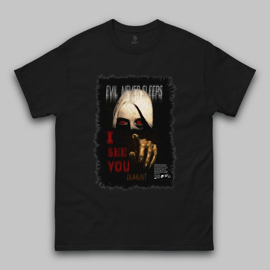 Evil Never Sleeps Classic T-Shirt – Unisex