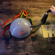Food Smoker Cloche Dome – 26.5cm Large Smoke Cover for Food & Drinks