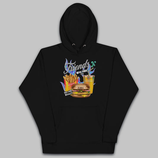 Friends – Fast Food Royalty Hoodie – Unisex