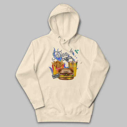 Friends – Fast Food Royalty Hoodie – Unisex