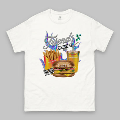 Friends Classic T-Shirt – Fast Food Royalty – Unisex