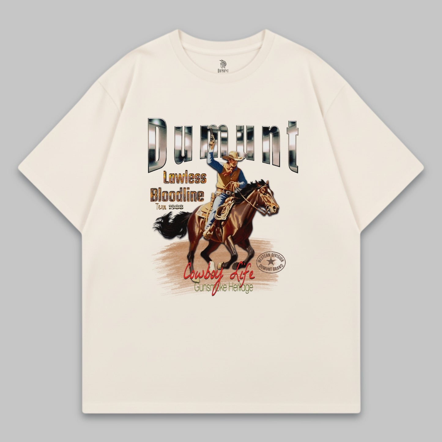 Lawless Bloodline Oversized T-Shirt – Cowboy Edition