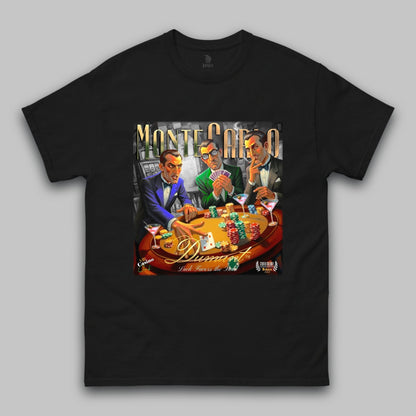 Monte Carlo Classic T-Shirt – Luck Favors the Bold – Unisex