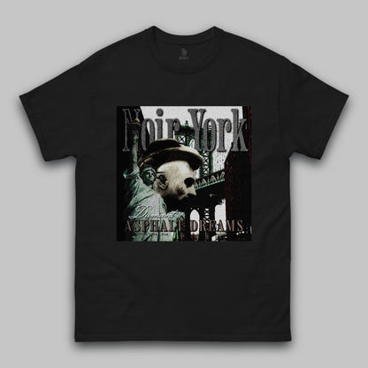 Noir York Classic T-Shirt – Asphalt Dreams – Unisex