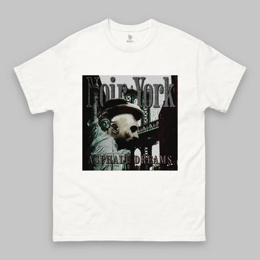 Noir York Classic T-Shirt – Asphalt Dreams – Unisex