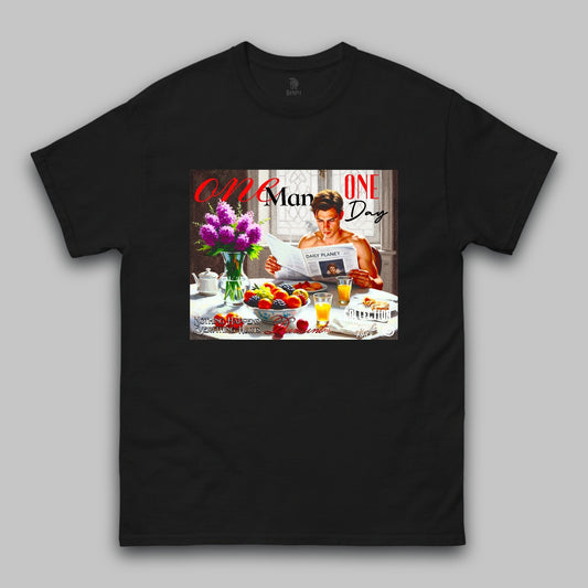 One Man One Day – Silent Sunday Table Collection Classic T-Shirt – Unisex