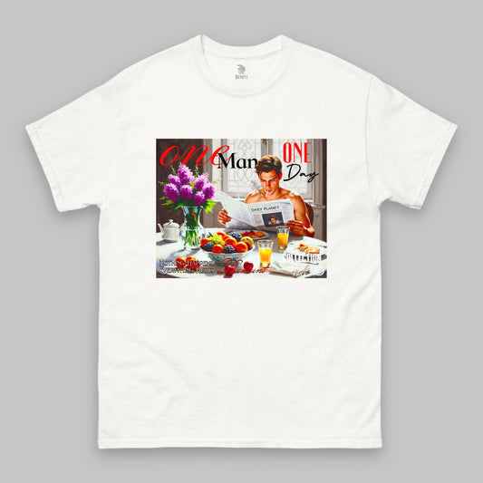 One Man One Day – Silent Sunday Table Collection Classic T-Shirt – Unisex