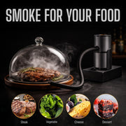 Portable Smoke Infuser – Molecular Cooking & Cocktail Smoking Gun
