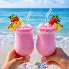 Reusable Bent Glass Straws – 8pcs Set for Cocktails, Smoothies & Drinks