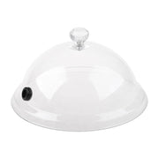 Food Smoker Cloche Dome – 26.5cm Large Smoke Cover for Food & Drinks