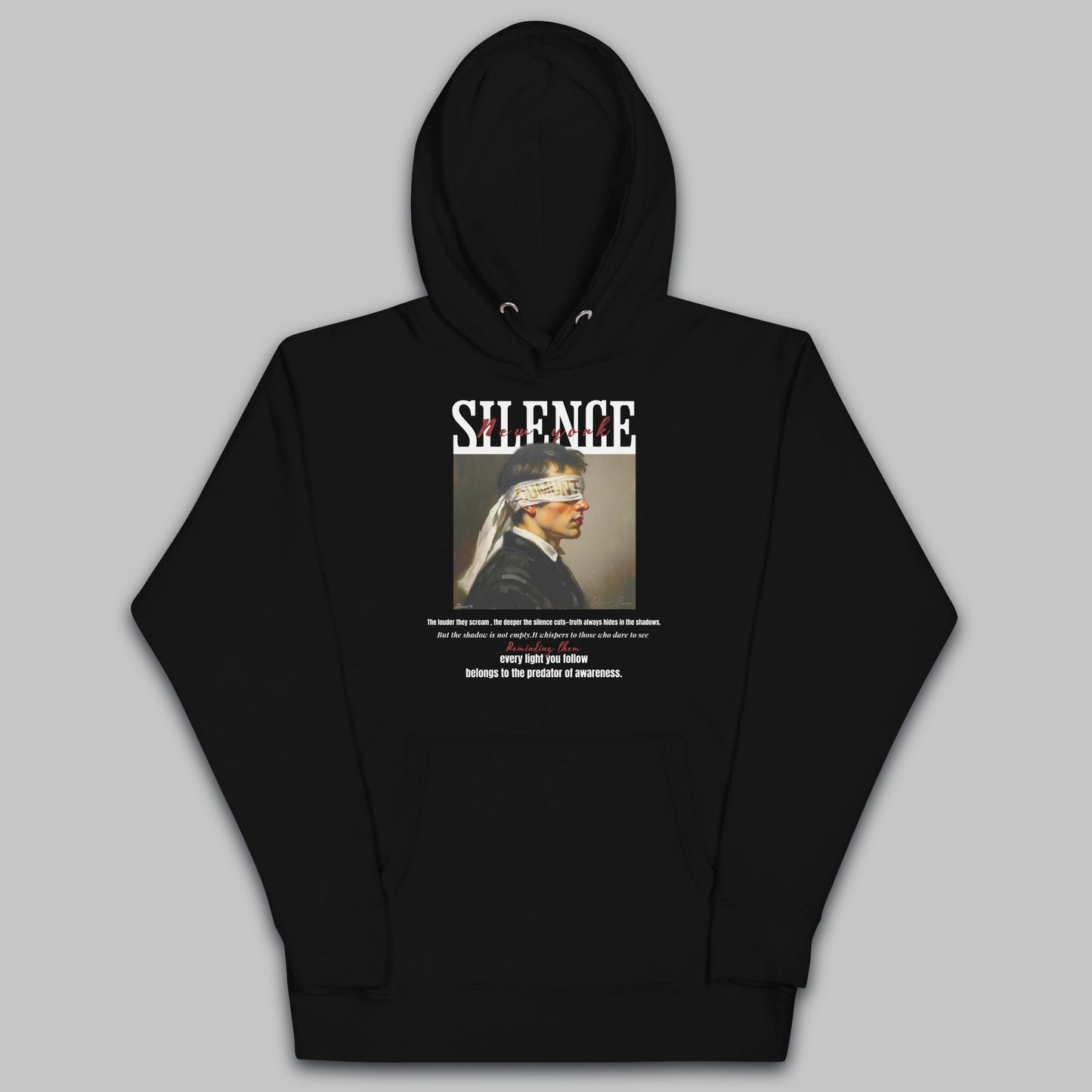 Silence – New York Hoodie – Unisex