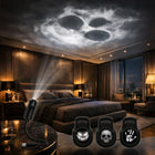 Skull Projection Lamp – LED Night Light with 3 Switchable Patterns