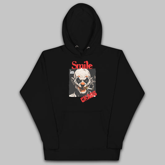 Smile in Chaos Hoodie – Unisex
