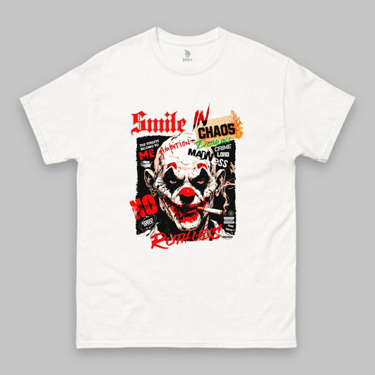 Smile in Chaos Classic T-Shirt – Unisex