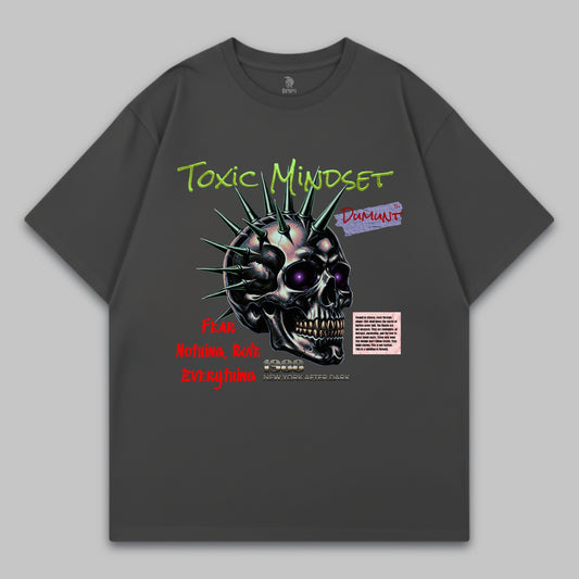 Toxic Mindset Oversized T-Shirt – Inner Conflict Edition