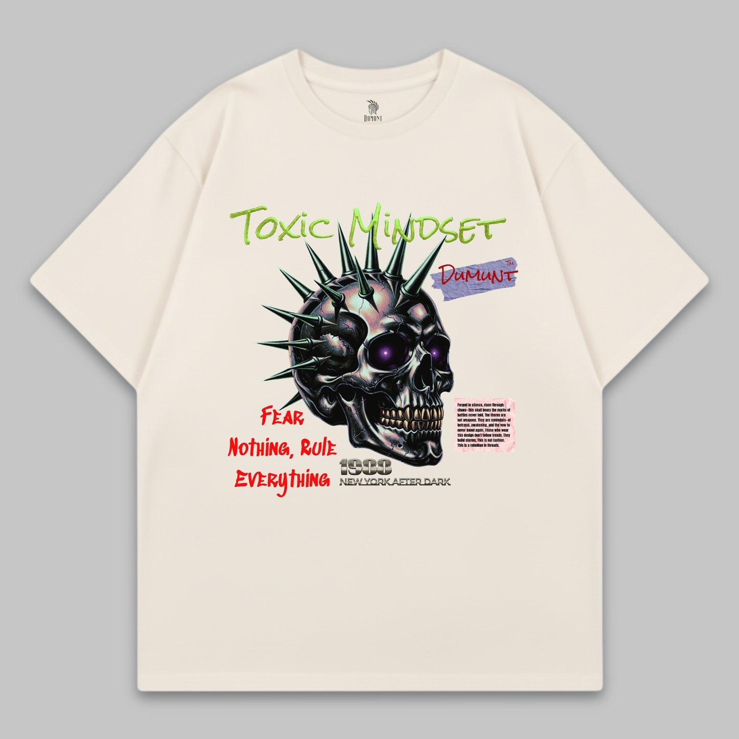 Toxic Mindset Oversized T-Shirt – Inner Conflict Edition