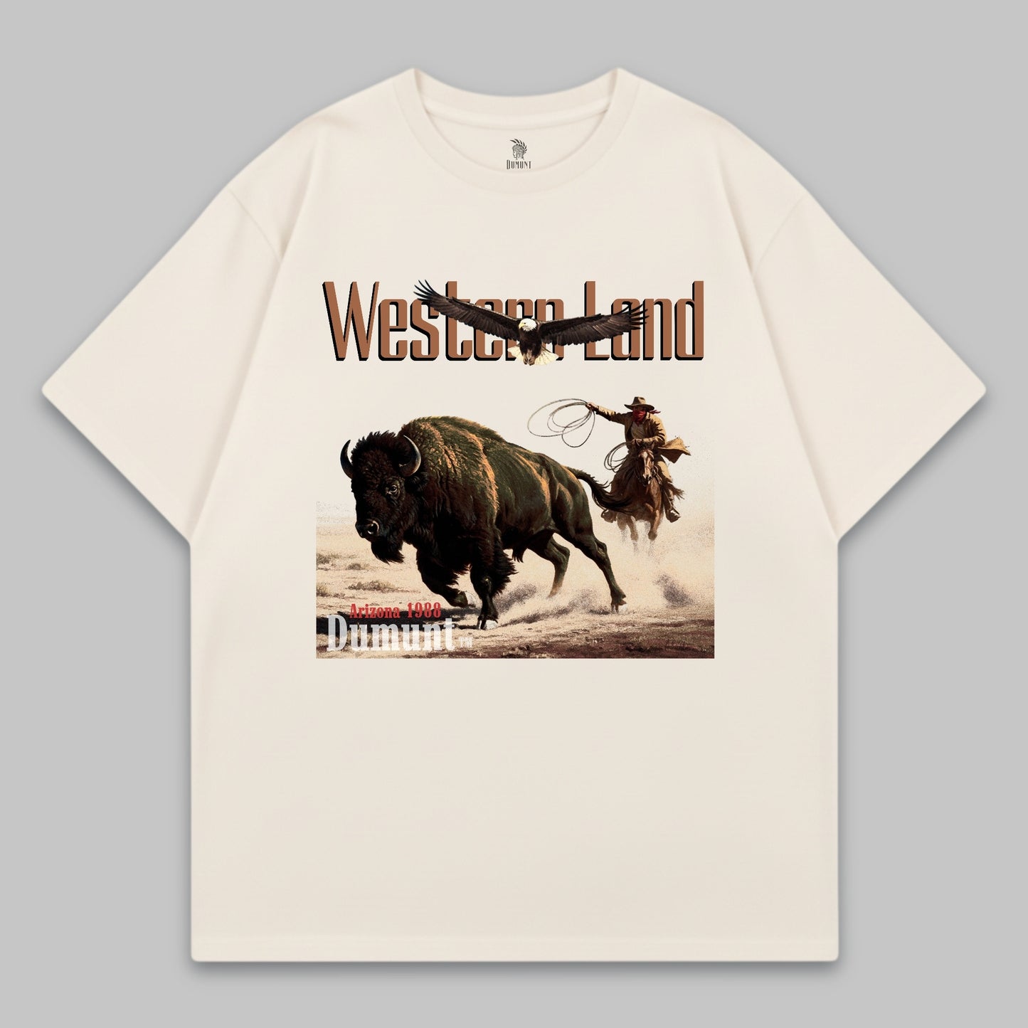 Western Land Oversized T-Shirt – Desert Frontier Edition