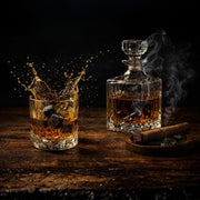 Whiskey Stones Set – Reusable Chilling Stones for Whiskey, Bourbon & Scotch